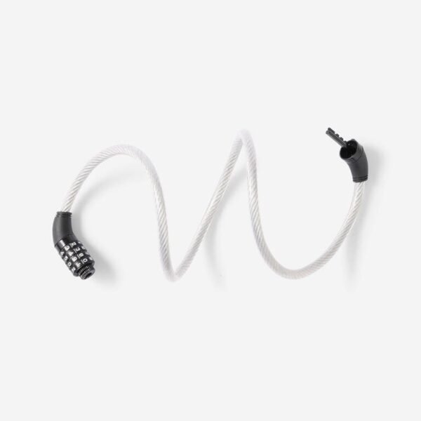 BIKE ACCESSORIES ANTI THEFT SPIRAL LOCK CODE 120