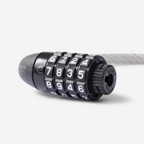 BIKE ACCESSORIES ANTI THEFT SPIRAL LOCK CODE 120