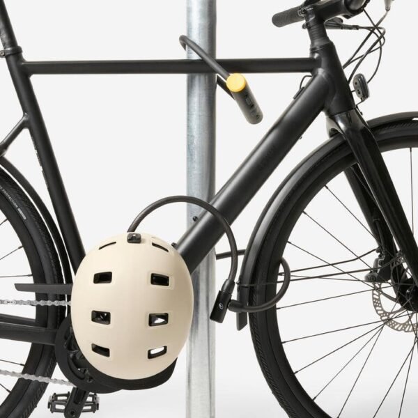 BIKE ACCESSORIES ANTI THEFT SPIRAL LOCK KEY 120