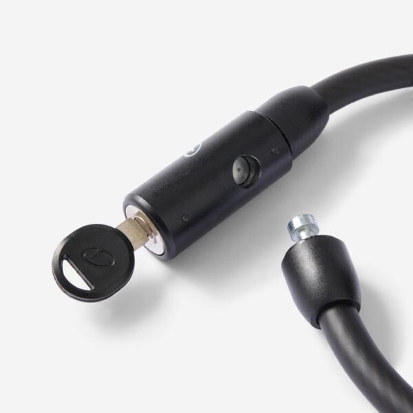 BIKE ACCESSORIES ANTI THEFT SPIRAL LOCK KEY 120