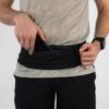 KIPRUN Comfort 2 Unisex Smartphone Running Waistband Black 5 pockets