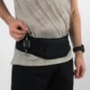 KIPRUN Comfort 2 Unisex Smartphone Running Waistband Black 5 pockets